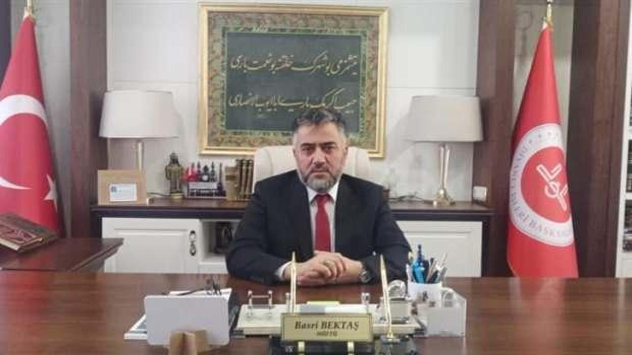 Eyüpsultan İlçe Müftüsü Basri Bektaş'tan yeni kitap: Kalbe yazılan yazılar
