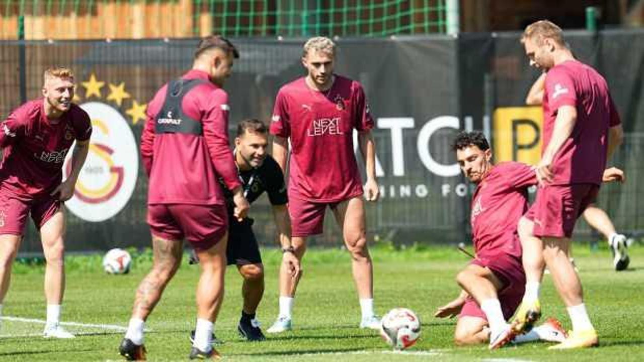 Galatasaray, yeni sezon hazırlıklarını sürdürdü
