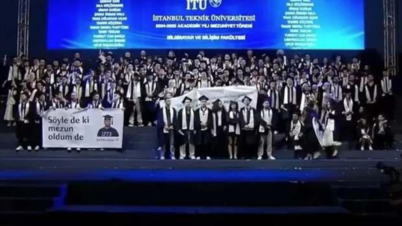 İT&Uuml;'den mezuniyet t&ouml;reninde yaşananlara skandala ilişkin a&ccedil;ıklama