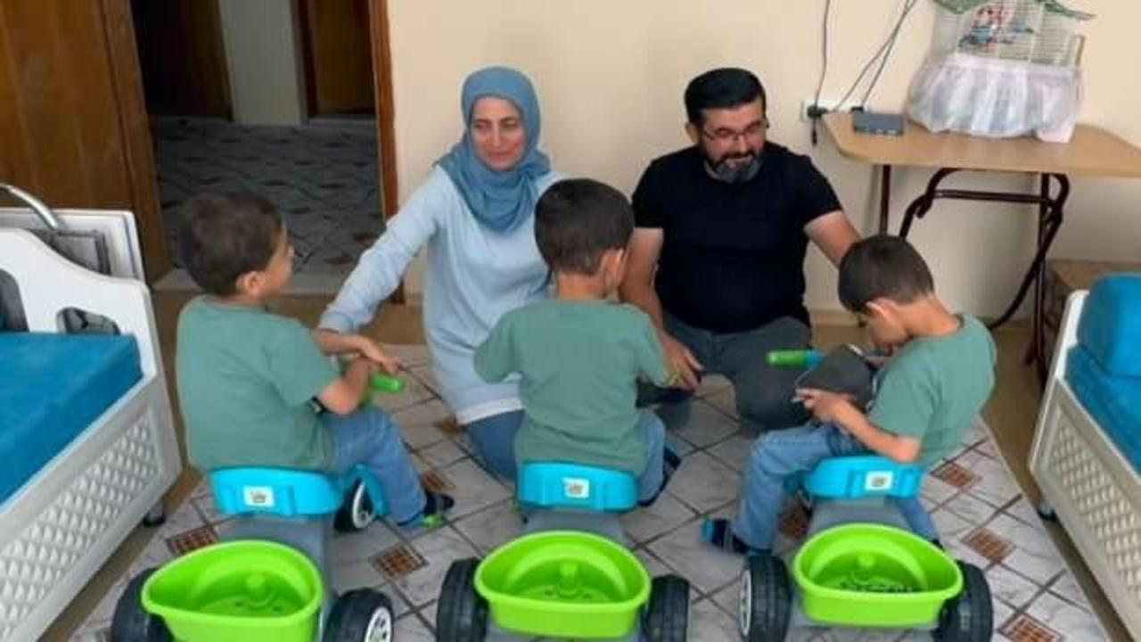 Konya'da bir vatandaş, 6 Şubat depremlerinde yetim kalan &uuml;&ccedil;&uuml;zlere koruyucu aile oldu