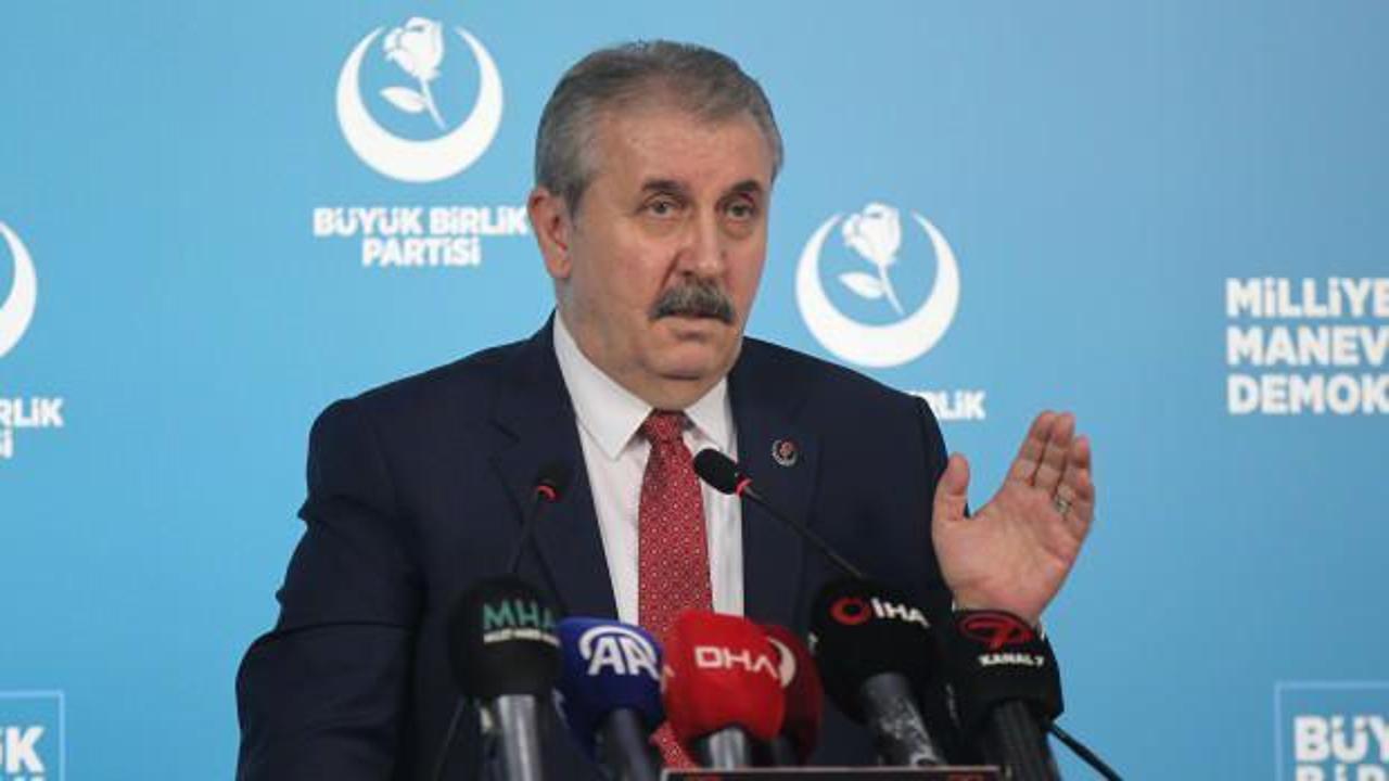 Mustafa Destici'den Kıbrıs mesajı
