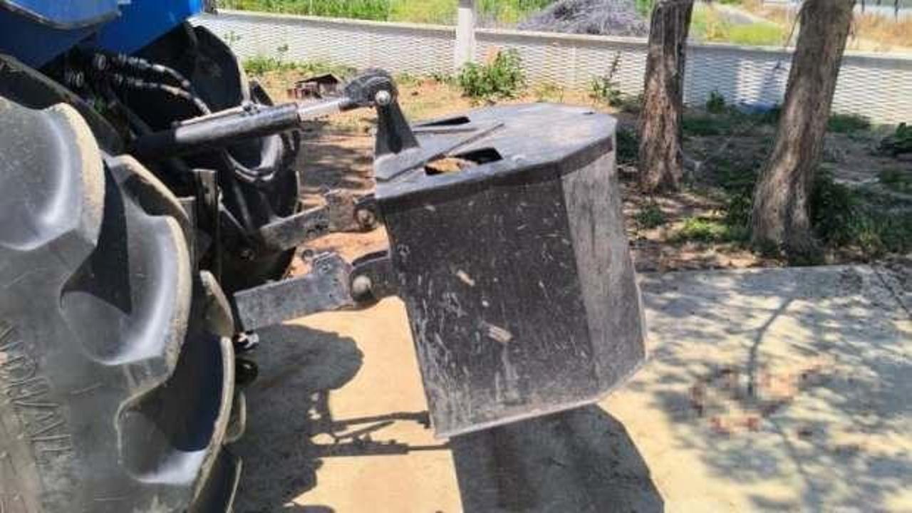 Traktörden düşen 2 yaşındaki çocuk hayatını kaybetti