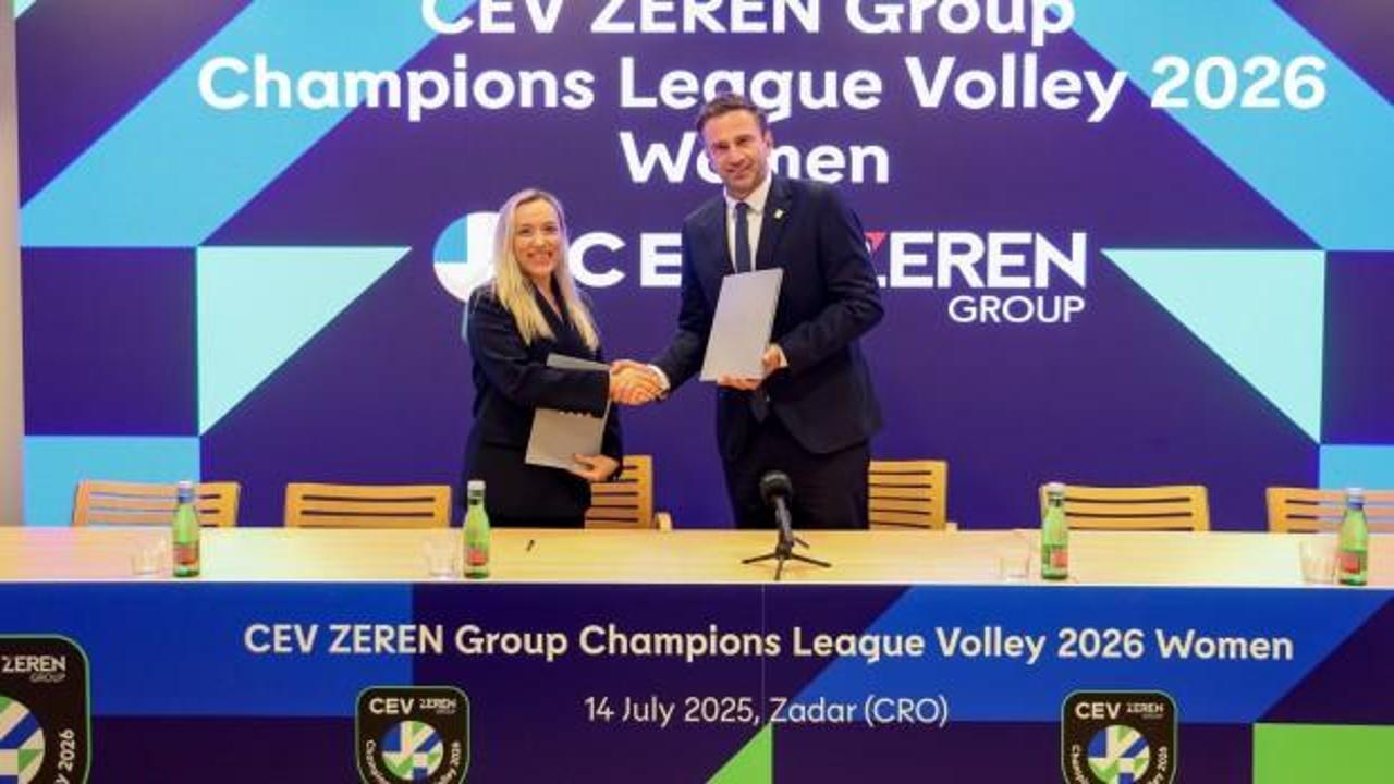Zeren Group, Kadınlar Şampiyonlar Ligi’nde CEV’in isim ortağı oldu!