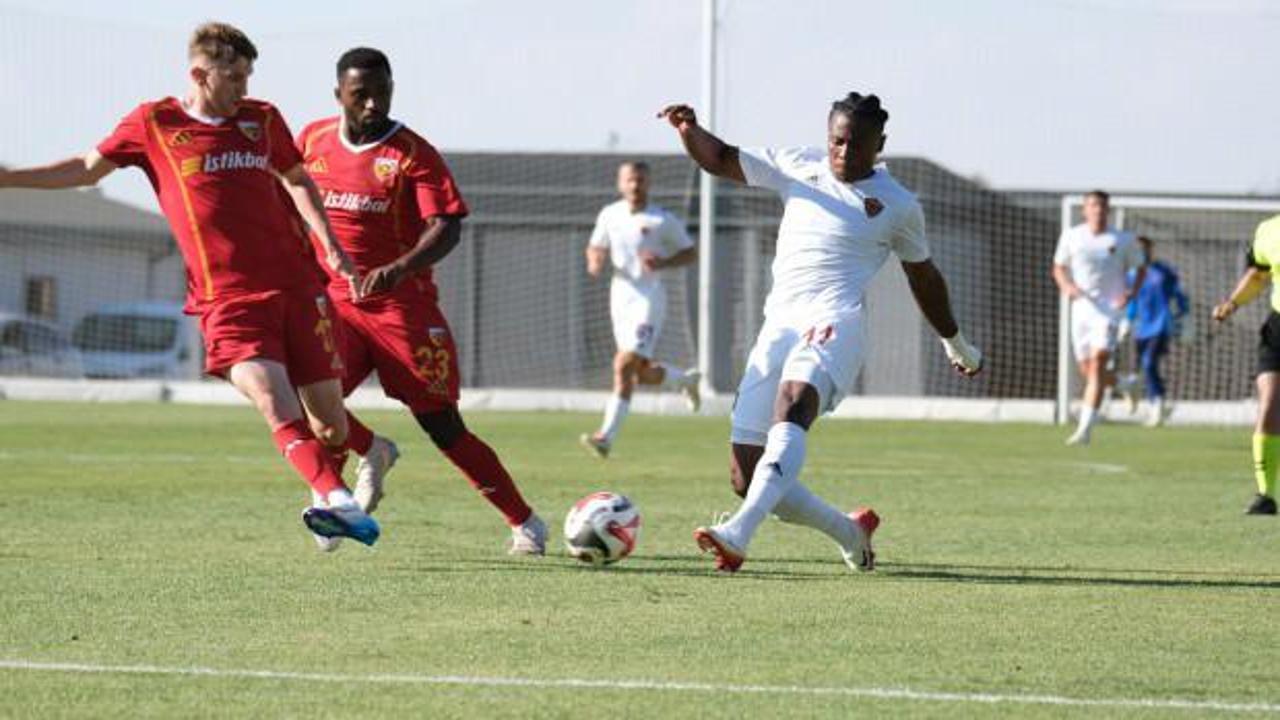 1. Lig takımı, Süper Lig ekibine 3 golle yenildi