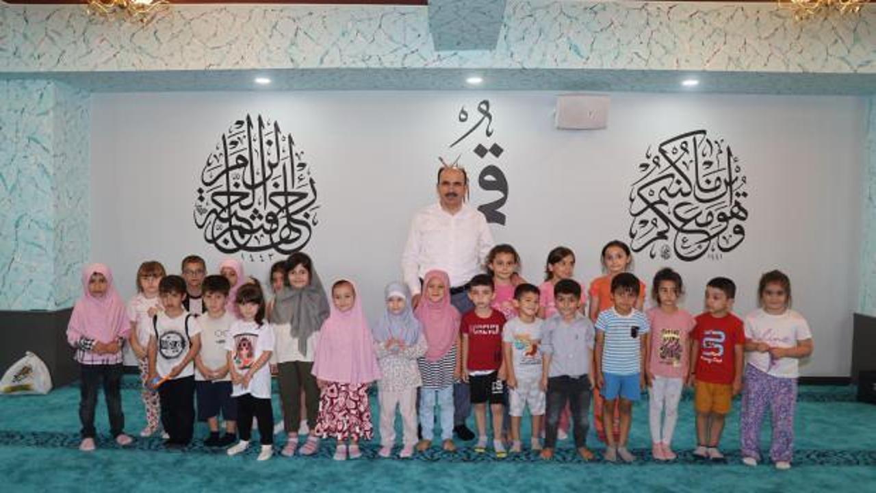 Başkan Altay, Yaz Kur’an Kursları'nı ziyaret etti
