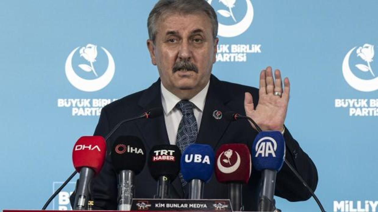 BBP lideri Destici: DEM Parti de kendini feshedecek