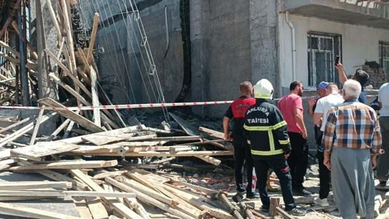 Beton dökme sırasında dehşeti yaşadılar! İnşaat çöktü, 7 kişi yaralandı