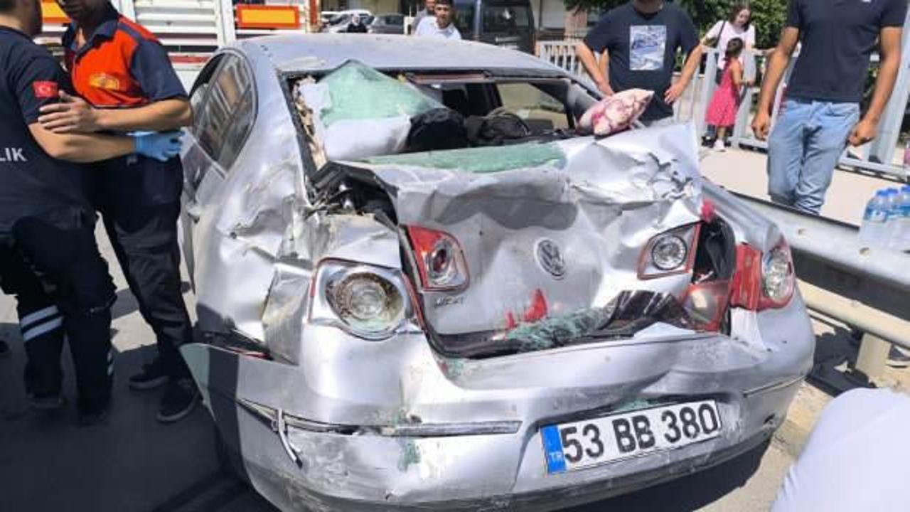 Çorum'da 3 araçlık zincirleme kaza: 6 kişi yaralandı!
