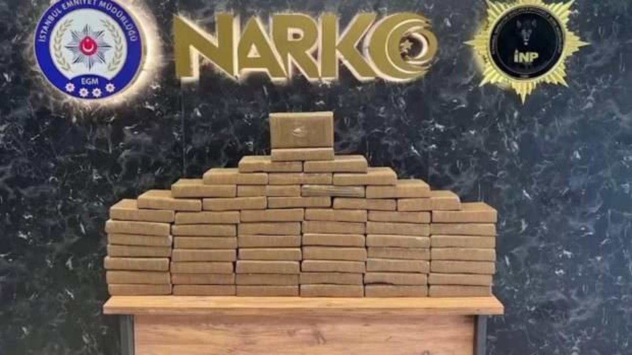 İstanbul'da 60 kilogram kokain ele geçirildi