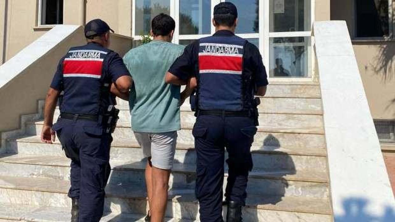 Kaçak göçmen, Sisam'a yüzerek geçmek için hazırlık yaparken yakalandı