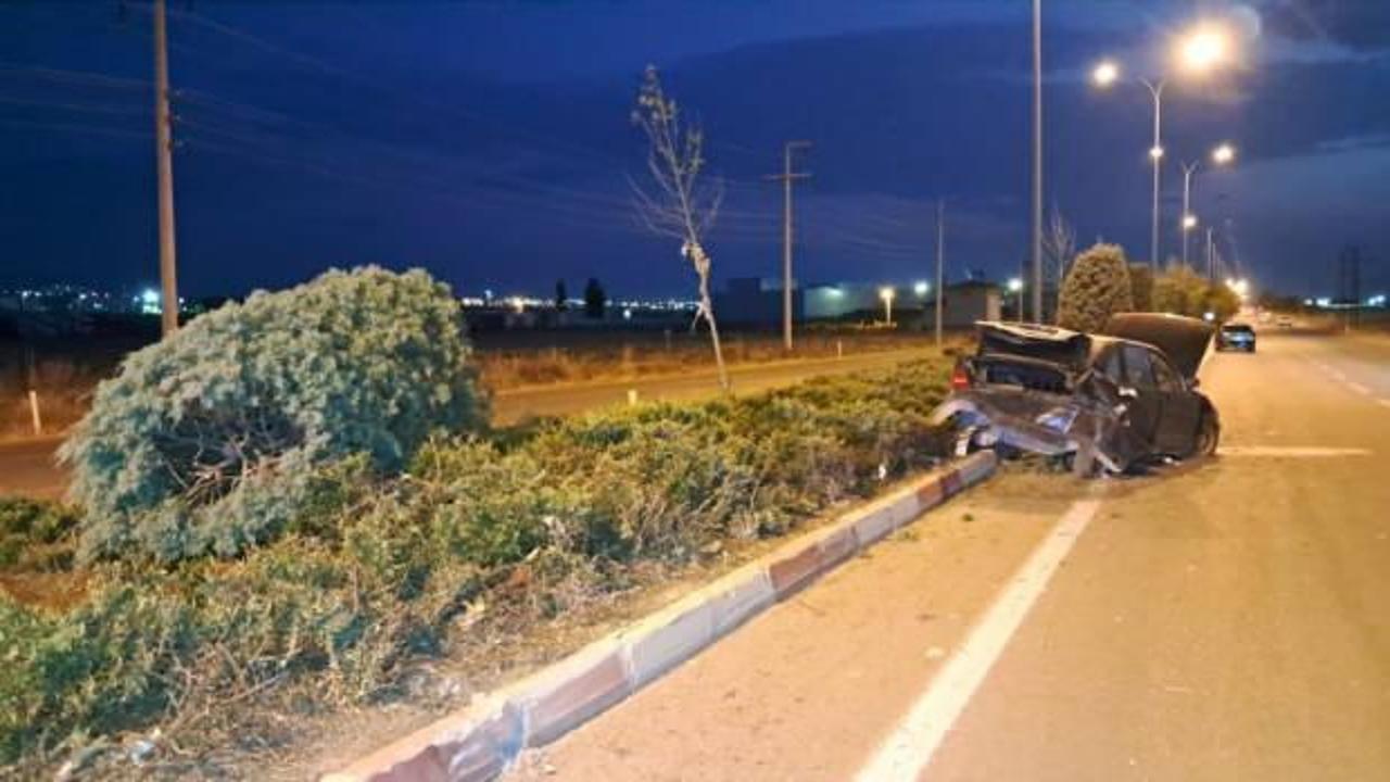 Karaman’da otomobiller çarpıştı: 3 yaralı