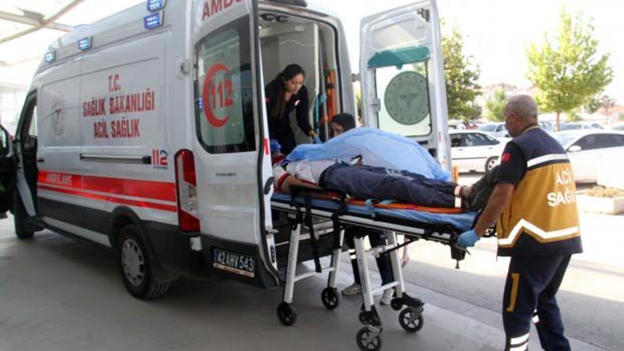 Konya'da otomobilin çarptığı sağlık çalışanı hayatını kaybetti 