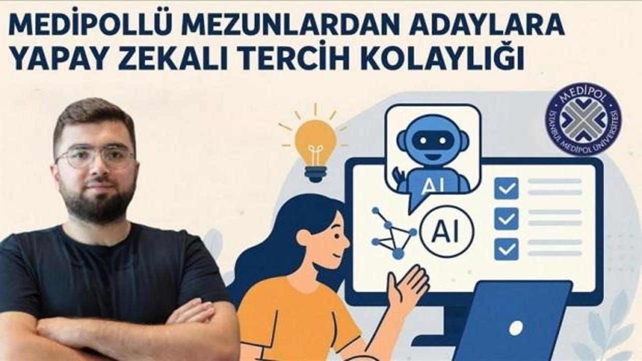 Medipollü mezunlardan adaylara yapay zekalı tercih kolaylığı