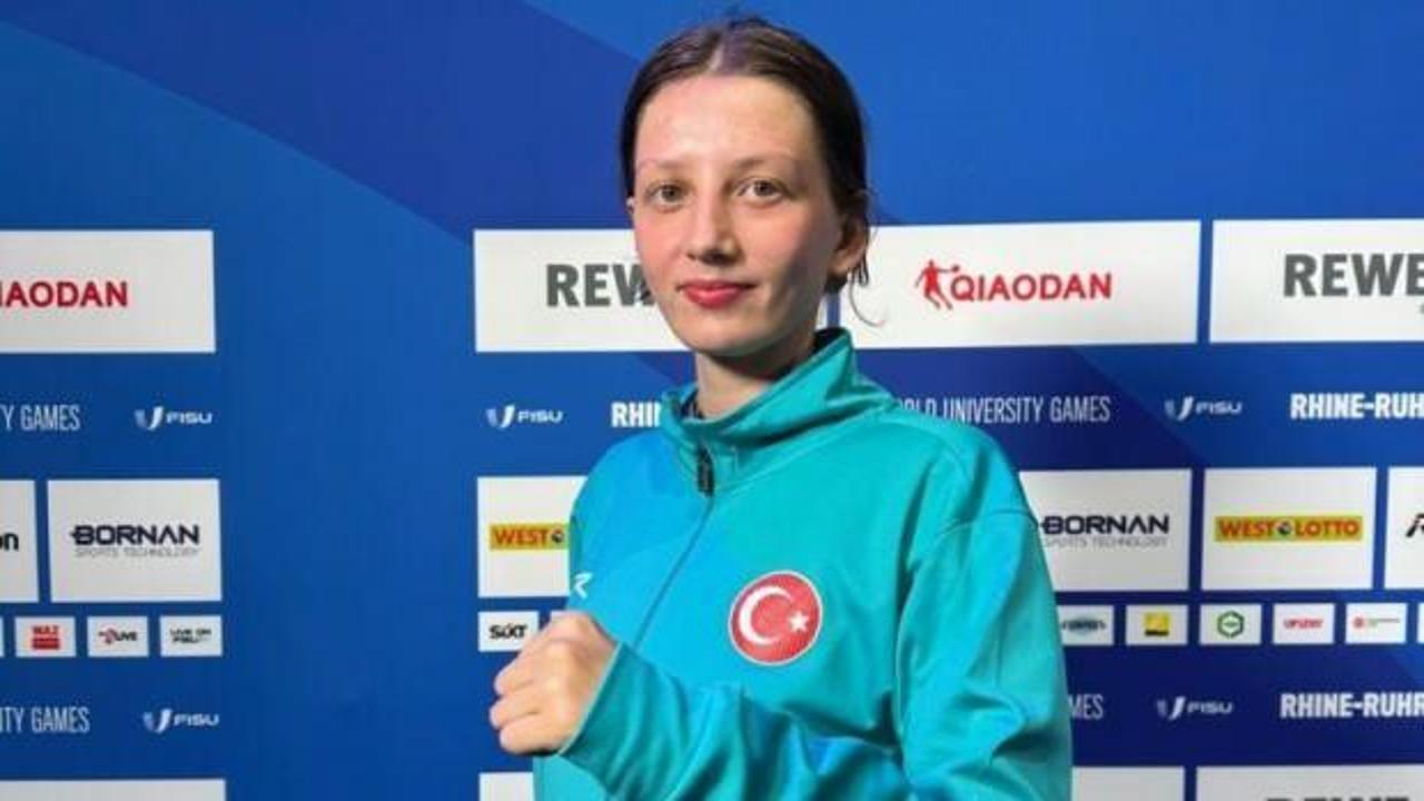 Milli sporcumuzdan Almanya'da altın madalya