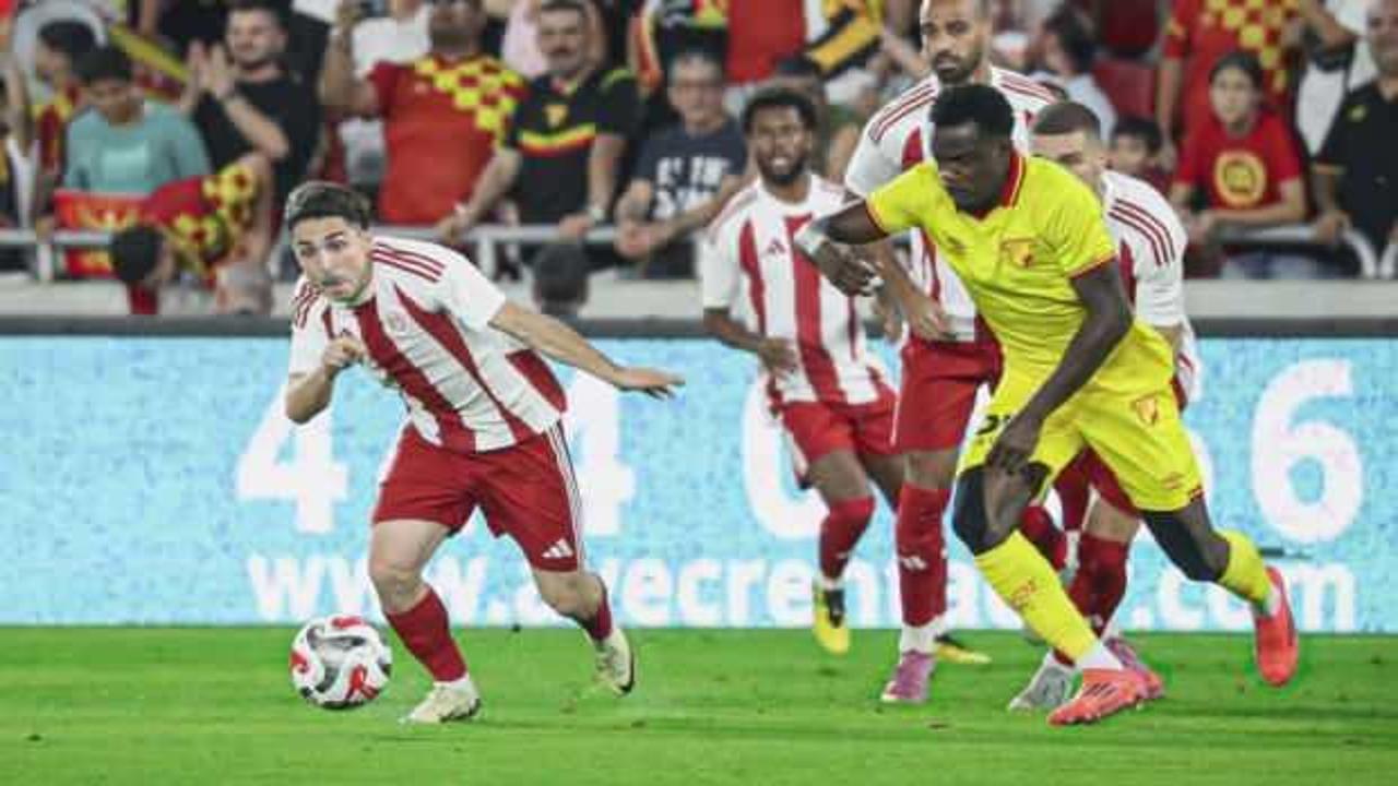 Süper Lig ekipleri sezon öncesi karşılaştı! Maçta tek gol çıktı