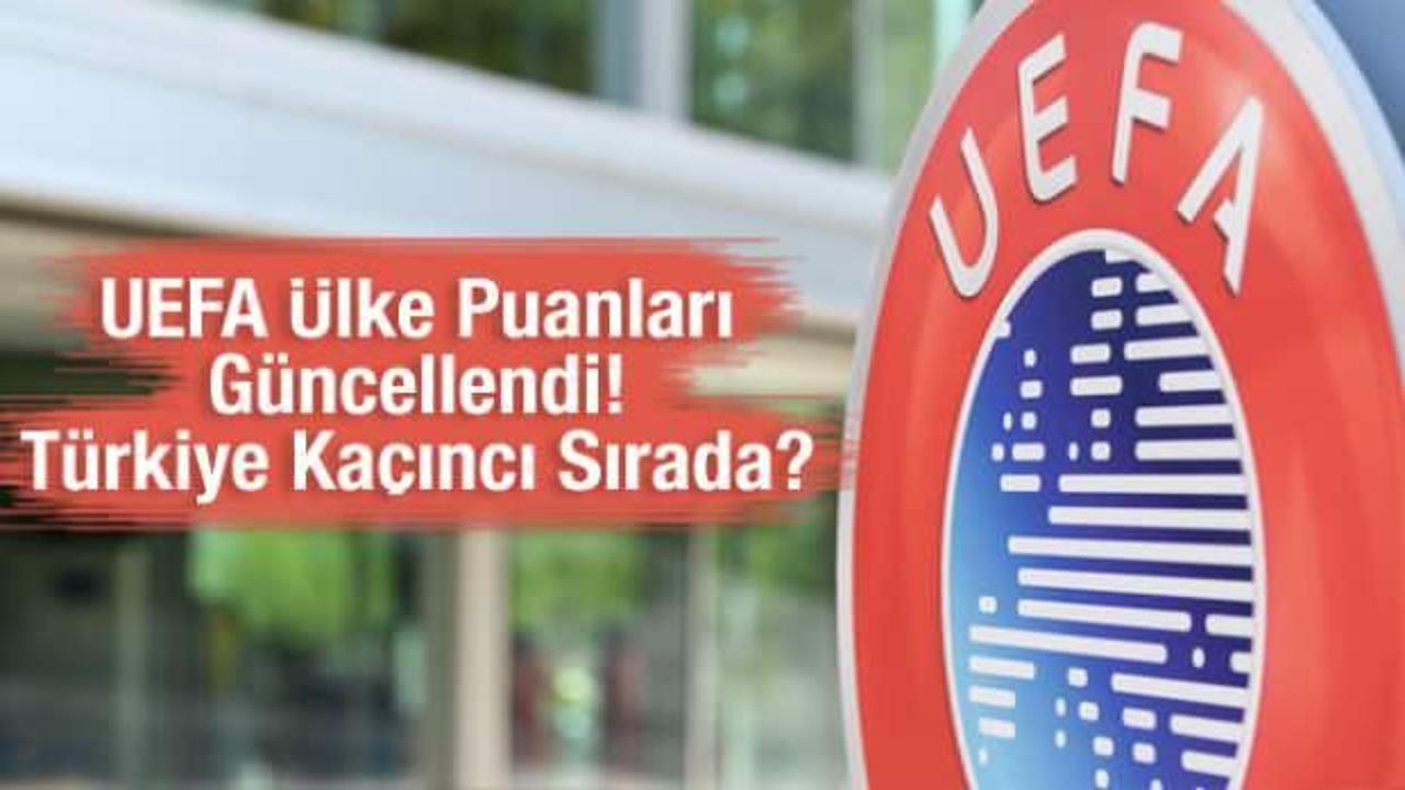 UEFA Ülke puanı sıralaması neden önemli? Türkiye UEFA Ülke puanı ve güncel (25 Temmuz 2025) sıralaması!