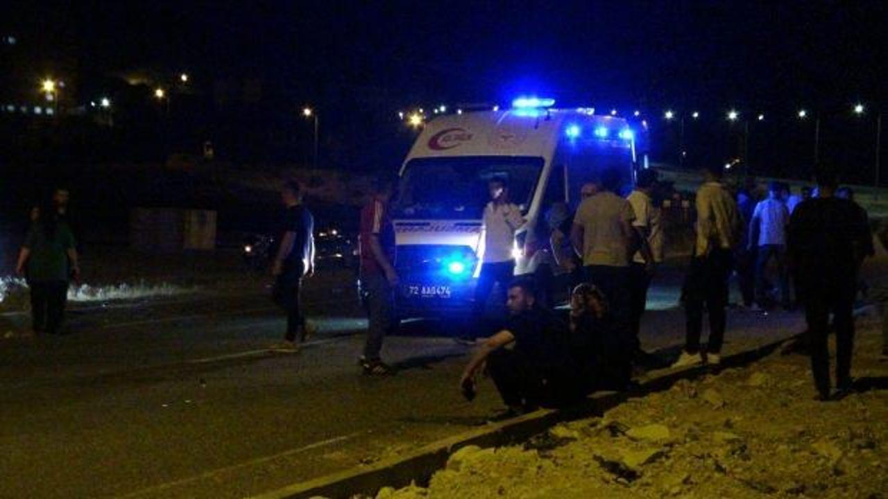 Batman'da korkunç kaza: Bacağı kopan motosiklet sürücüsü kurtarılamadı 