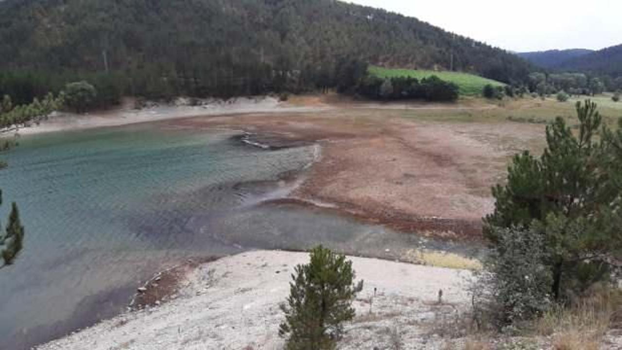Aşırı sıcaklar Sünnet Gölü’nü vurdu! Kritik eşik...