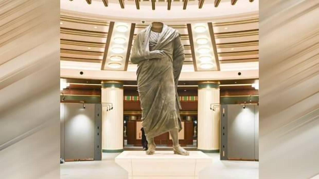 Marcus Aurelius Heykeli Beştepe’de ilk kez sergilenecek