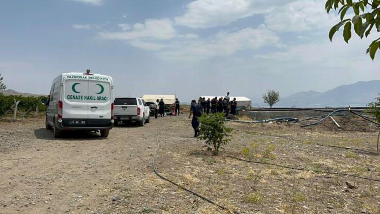 Elazığ'da facia: 2 kişi, sulama havuzunda ölü bulundu