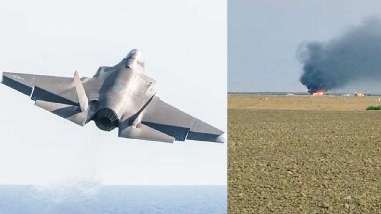 ABD'de F-35 savaş uçağı düştü