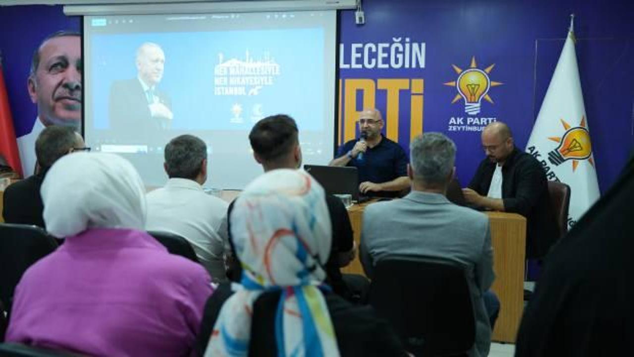 AK Parti İstanbul'dan sosyal medya eğitimi