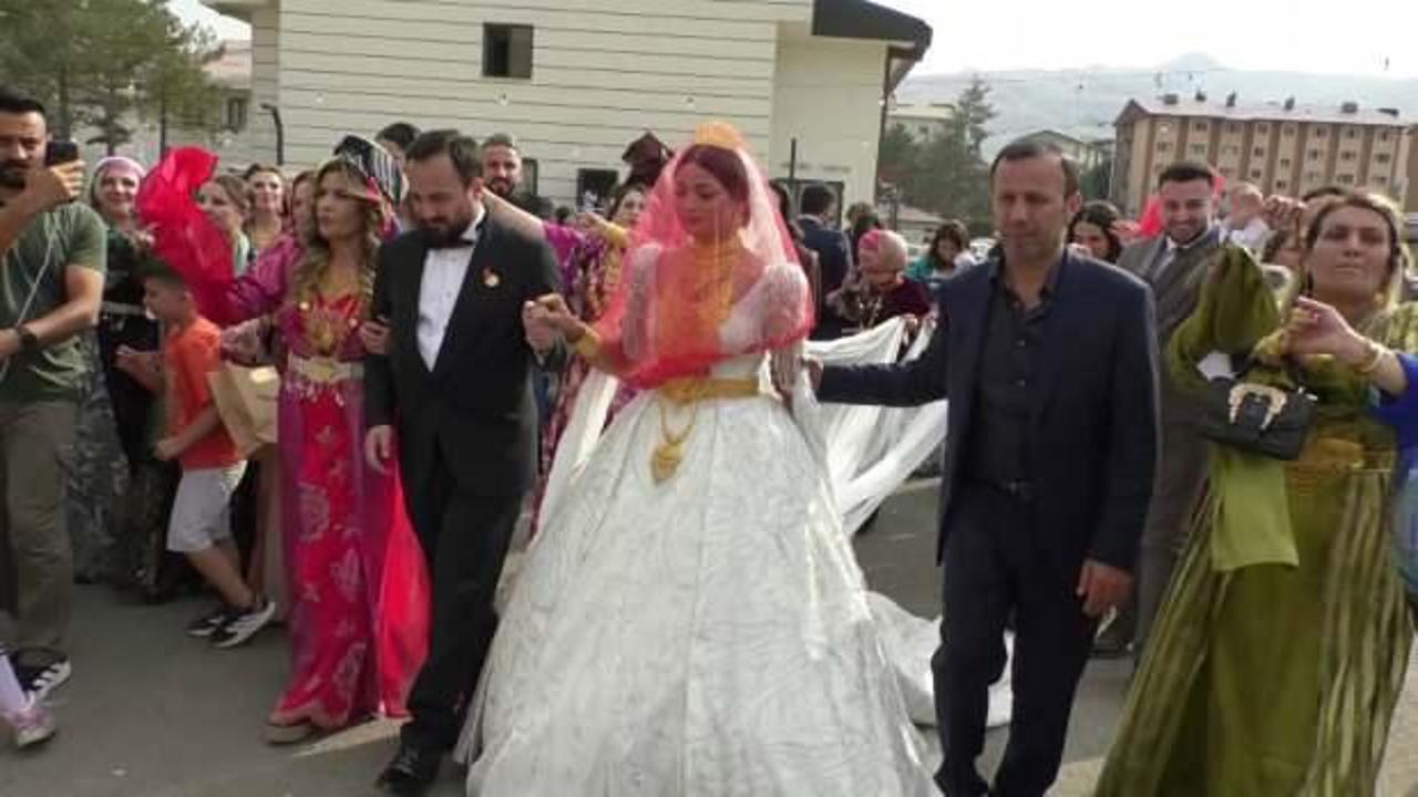 Aşiret mensubu İl Başkanına görkemli düğün