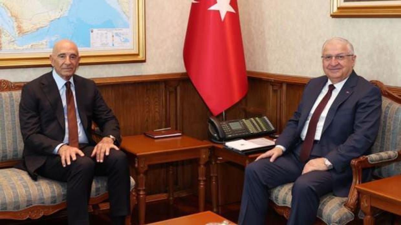 Bakan Güler, ABD'nin Ankara Büyükelçisi Barrack'ı kabul etti