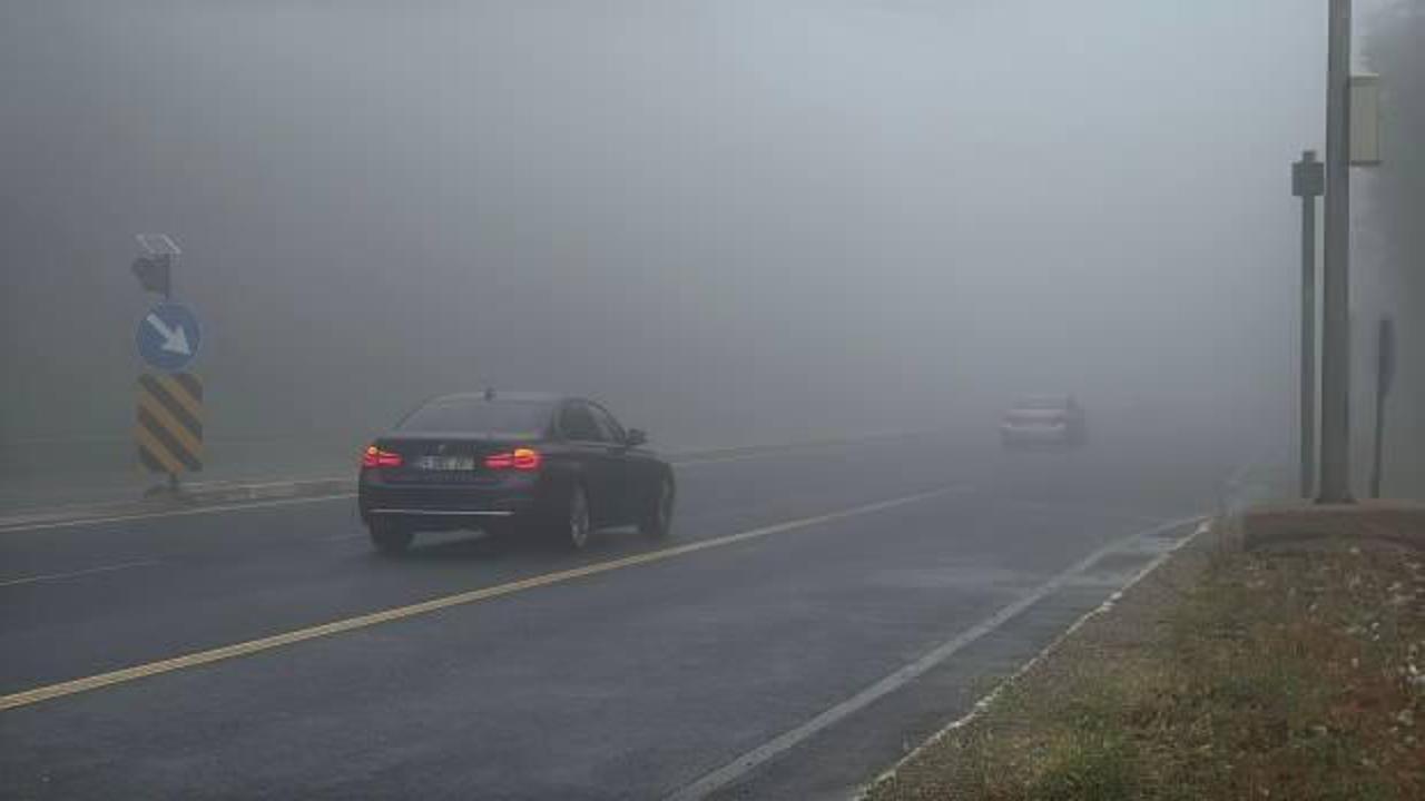 Bolu Dağı'nda göz gözü görmüyor: Görüş mesafesi 25 metre