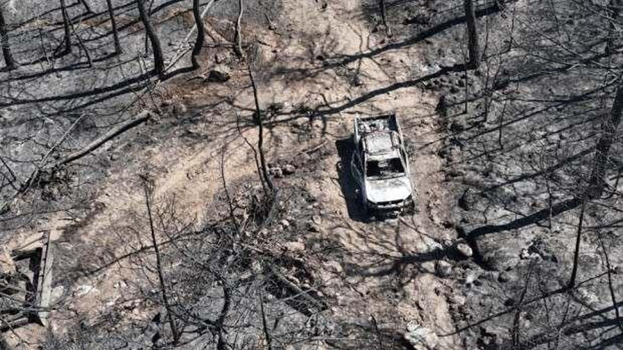 Eskişehir'de 10 g&ouml;revlinin şehit olduğu alandaki ara&ccedil;lar &ccedil;ekiliyor