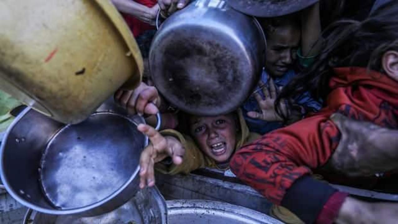 Gazze'de açlıktan şehit olanların sayısı 160'a dayandı