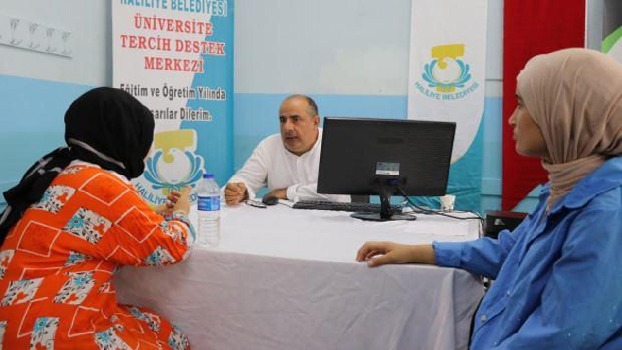 Haliliye Belediyesi'nden YKS tercih desteği