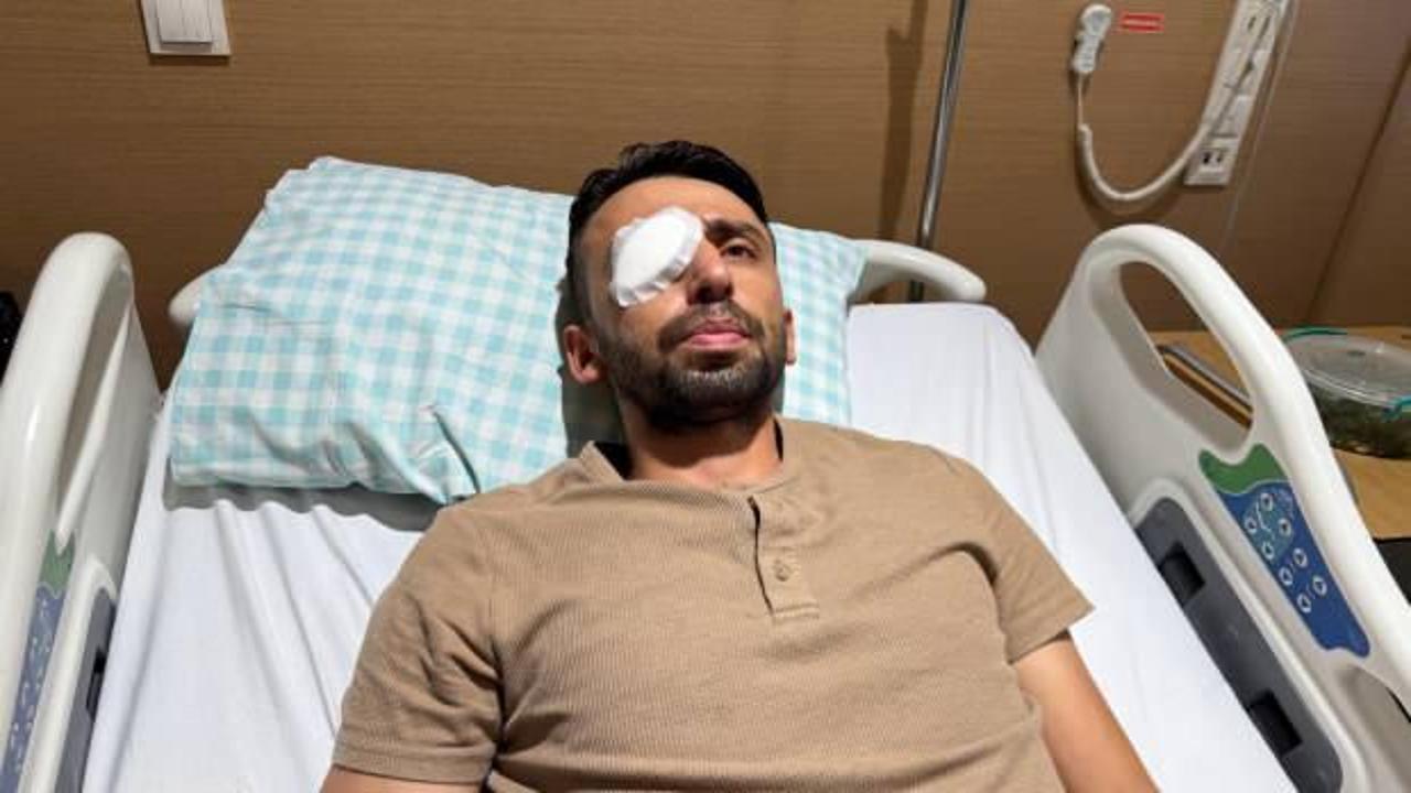 Konya’da gözünden vurulan temizlik işçisi konuştu