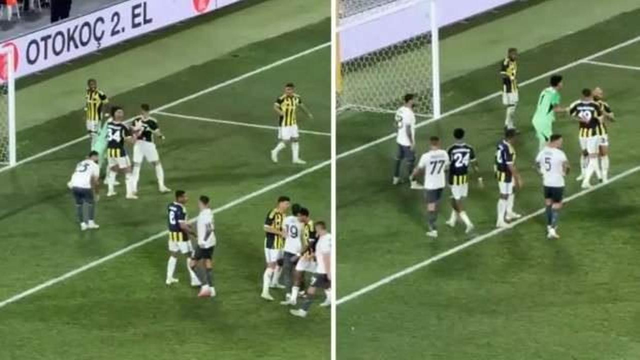 Lazio ma&ccedil;ında olay! En Nesyri ve Fred birbirine girdi