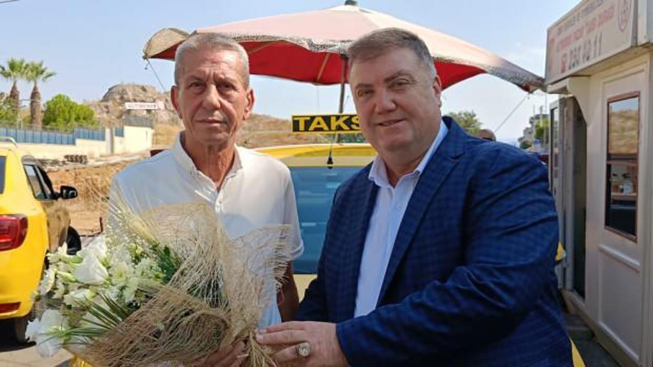 45 yıldır trafik cezası yemeyen taksi şoförü gündem oldu