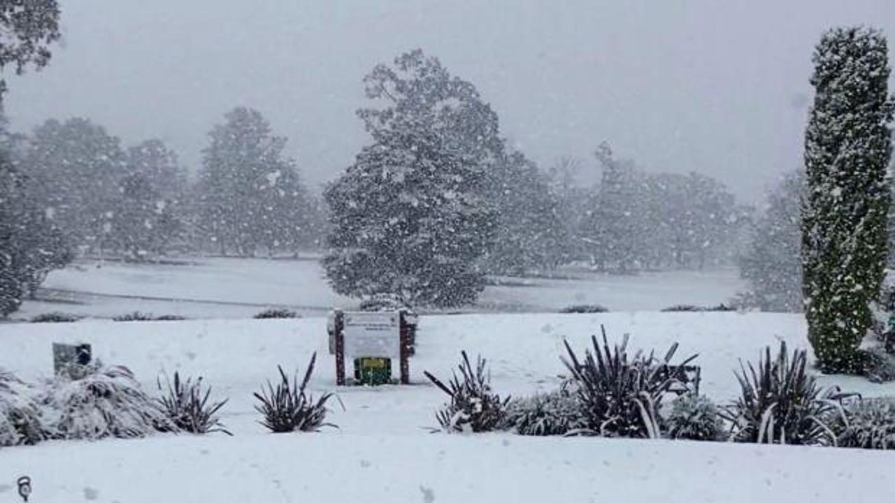 Böylesi en son 1980’lerde yaşanmıştı! Avustralya'da yoğun kar!