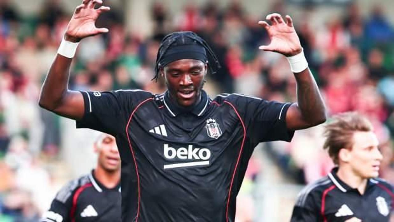 Abraham tarihe geçti! Beşiktaş'ta bir ilki başardı