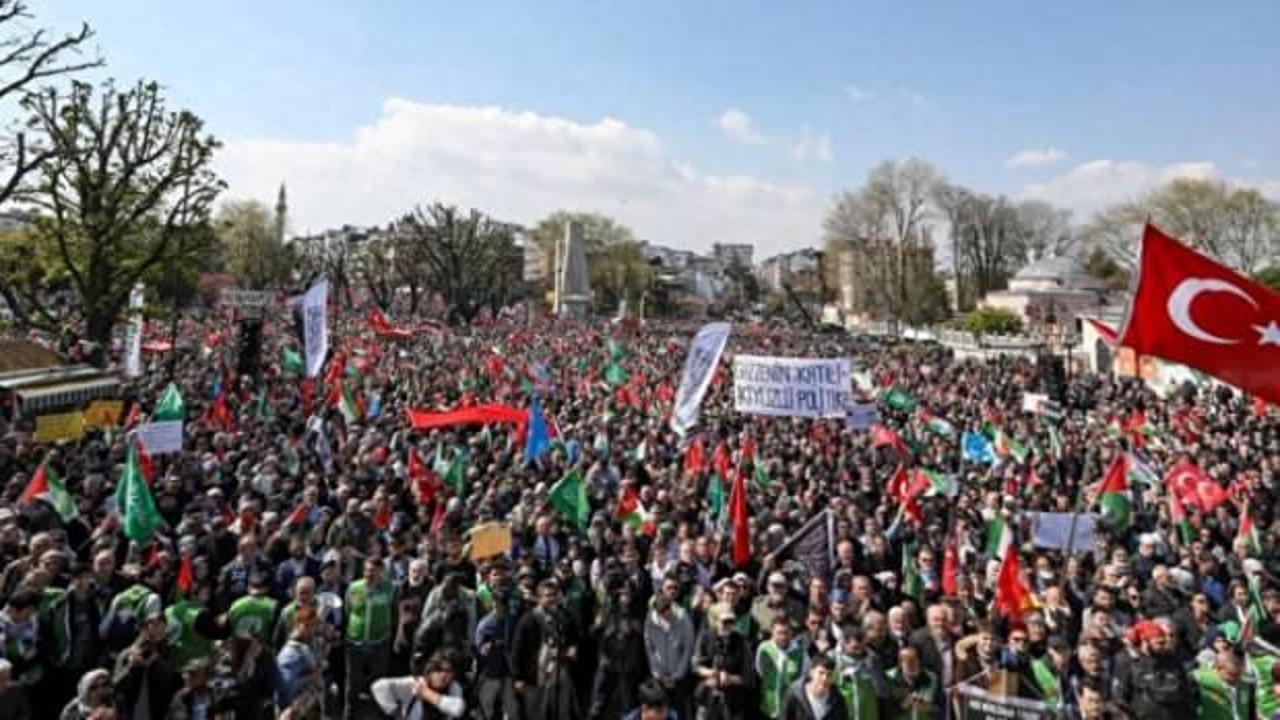 İstanbul'daki Gazze'ye destek yürüyüşü ne zaman, saat kaçta, nereden başlayacak?