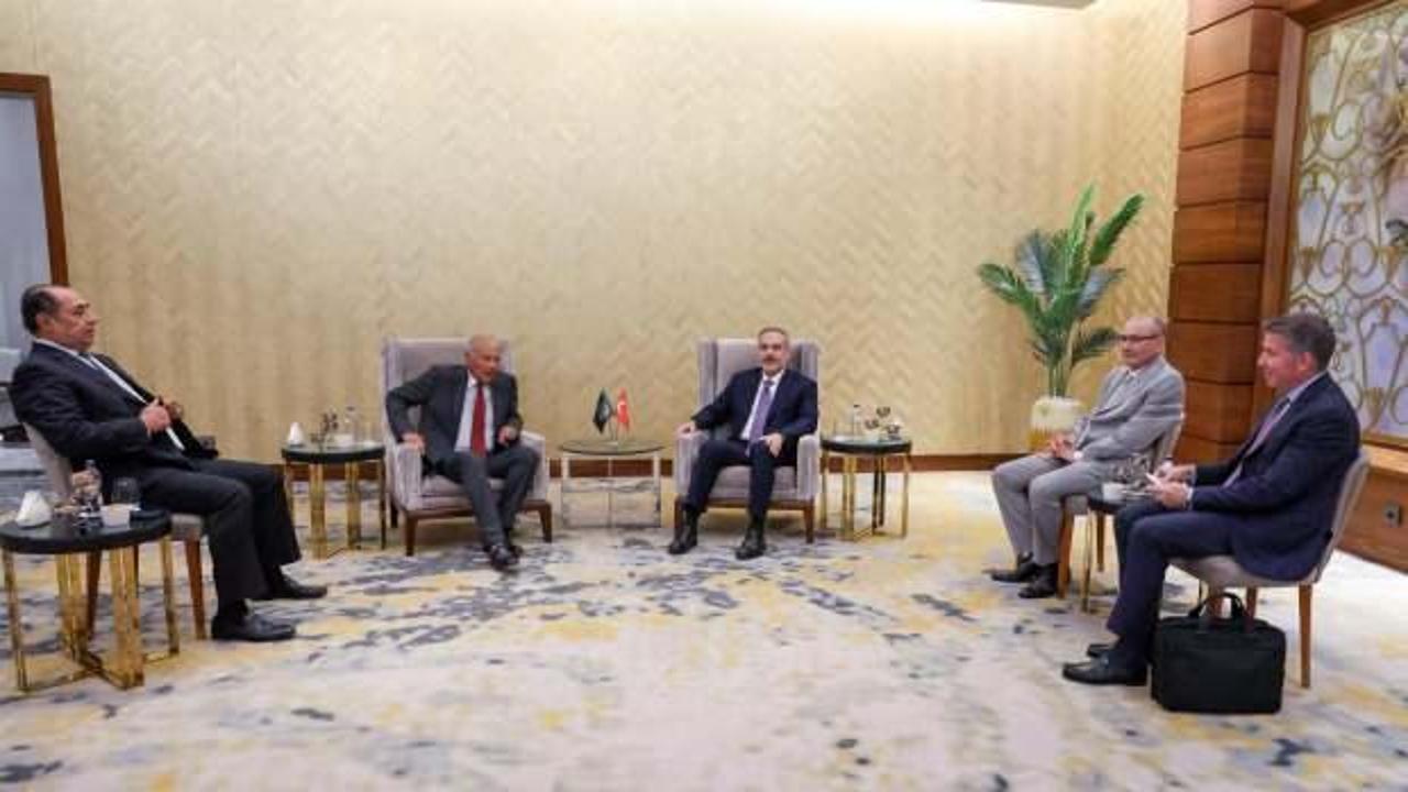 Bakan Fidan, Arap Ligi Genel Sekreteri Ebu Gayt ile görüştü