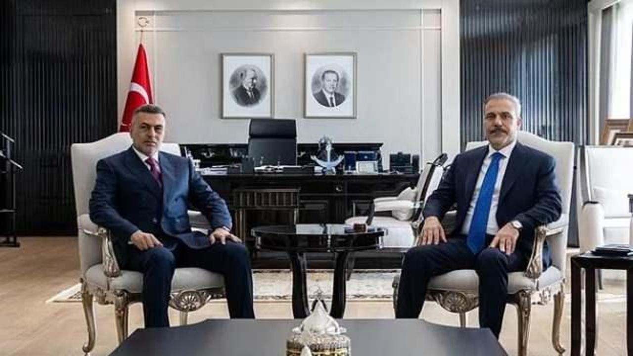 Bakan Fidan, Basra Valisi İdani'yi kabul etti