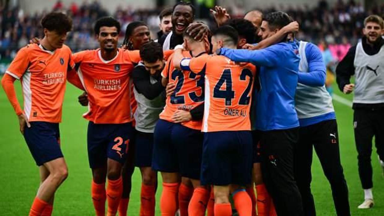 Başakşehir geri döndü! Avrupa'da avantajı kaptı