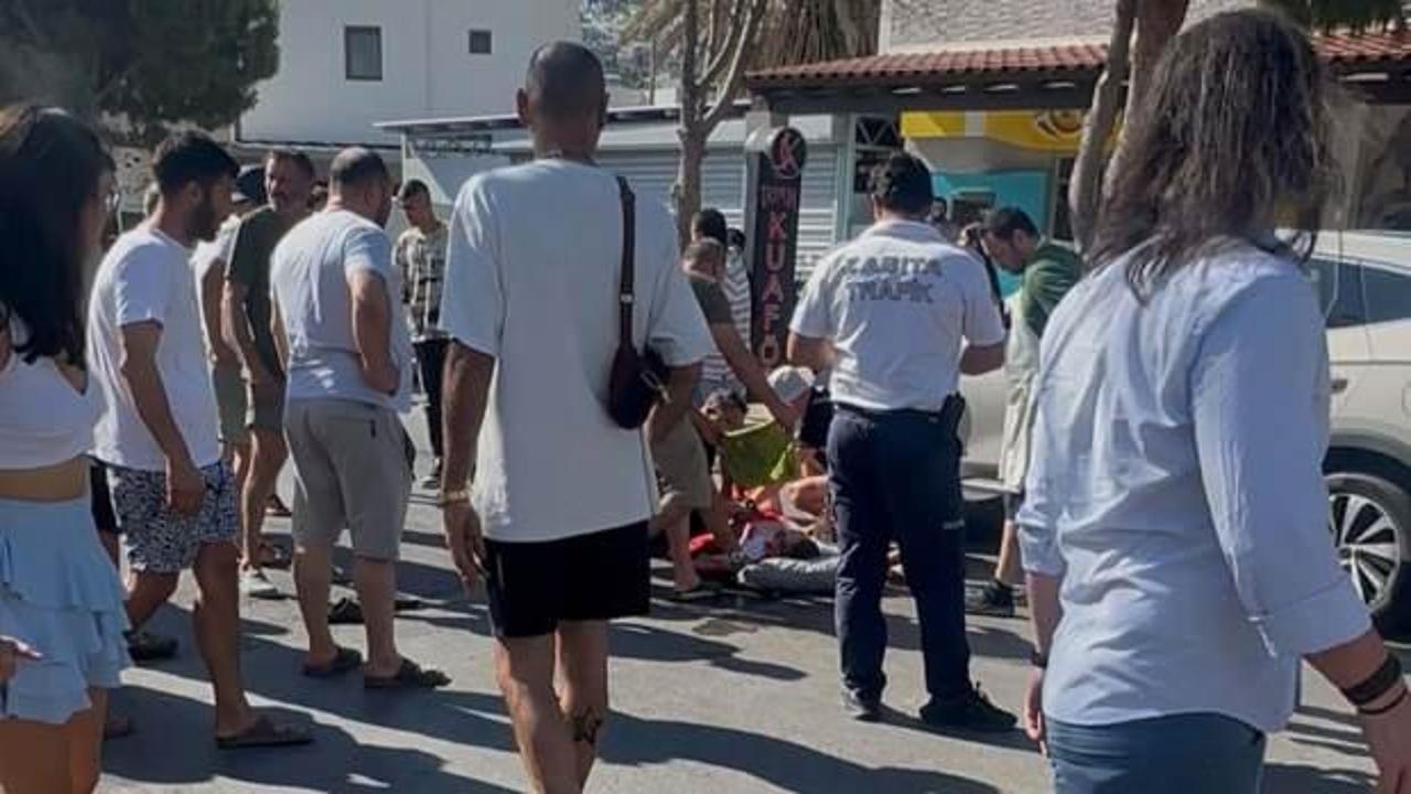 Bodrum'da can pazarı! 'Yol verme' kavgasında kan aktı