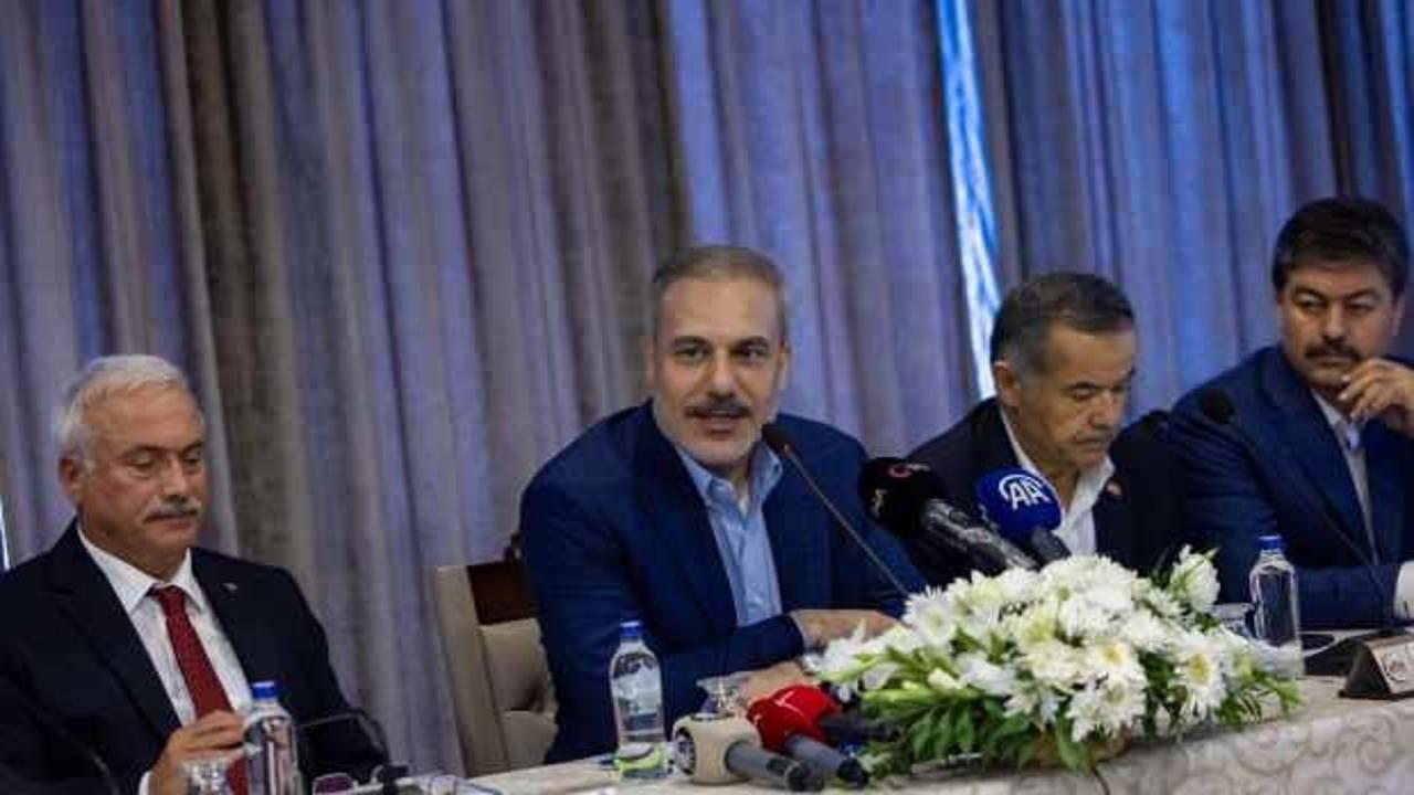 Dışişleri Bakanı Hakan Fidan: Her coğrafyada itici güç bir devlet vardır