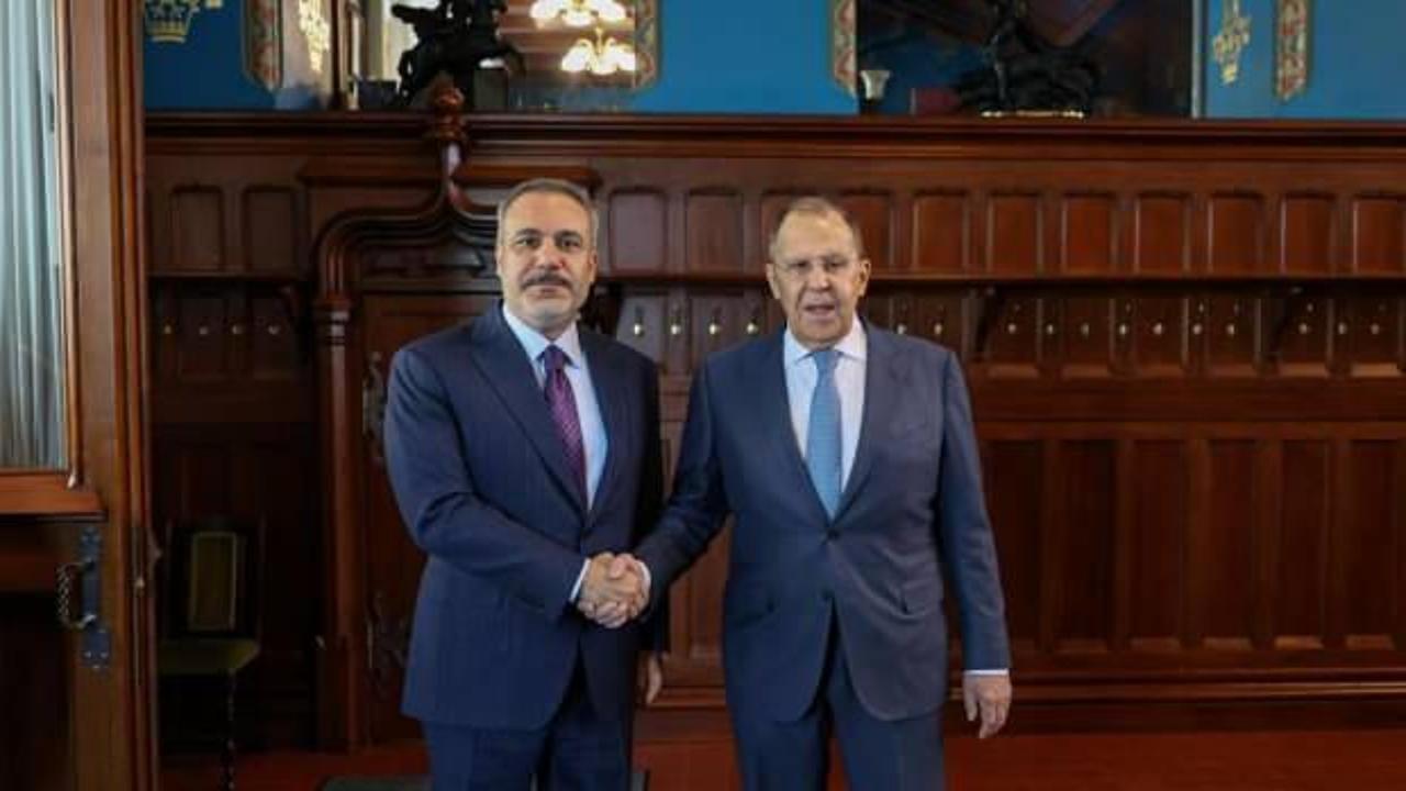 SON DAKİKA: Bakan Fidan, Rus mevkidaşı Lavrov ile görüştü