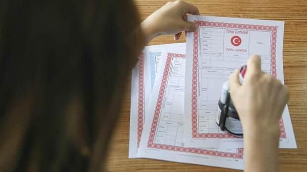 Türkiye'de 56 milyondan fazla kişinin adına tapu kaydı bulunuyor