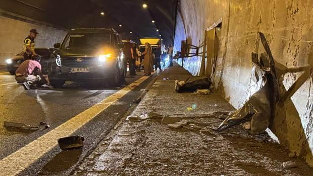 TEM'de zincirleme kaza: Yaralılar var