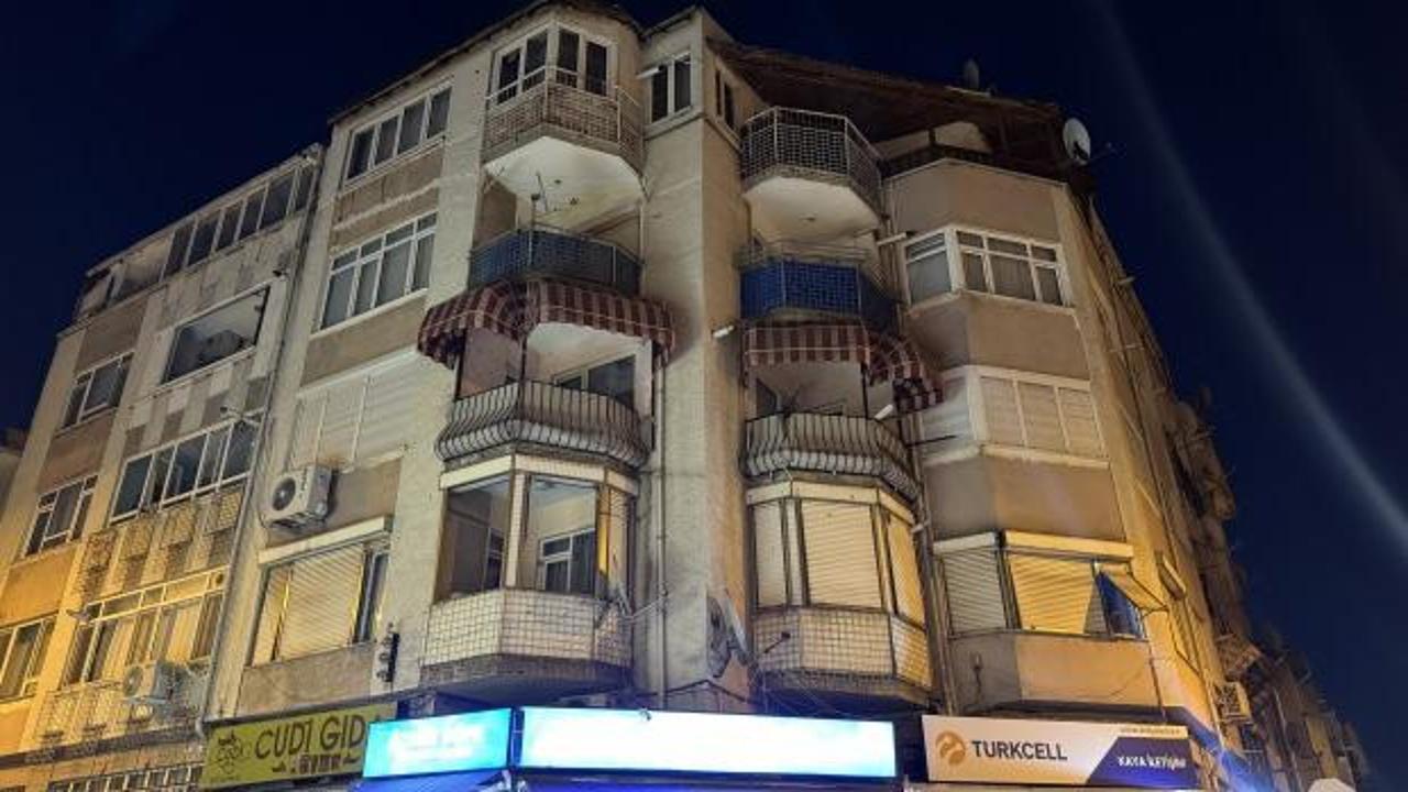 Edirne'de 52 yıllık apartman tedbir amaçlı boşaltıldı