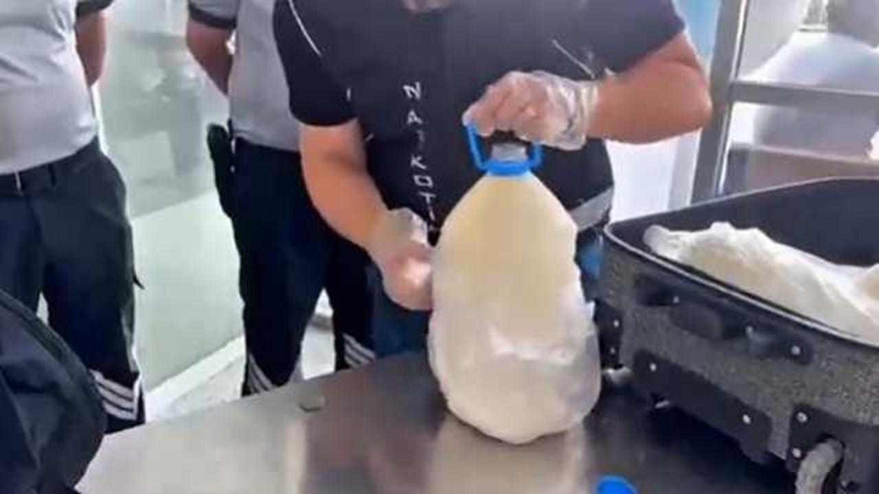 Yer: Hakkari! Süt şişesinden çıkan şoke etti