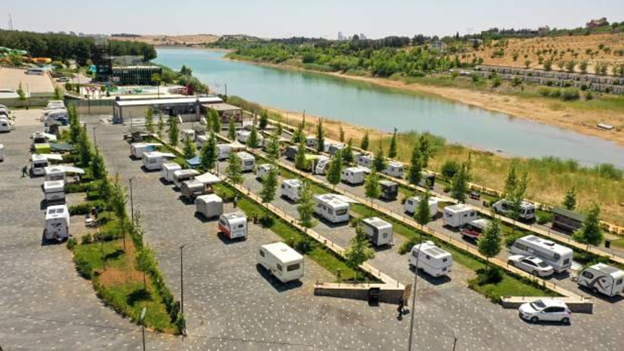 Gaziantep Büyükşehir, Alleben Karavan Park'ta 20 binden fazla ziyaretçi ağırladı