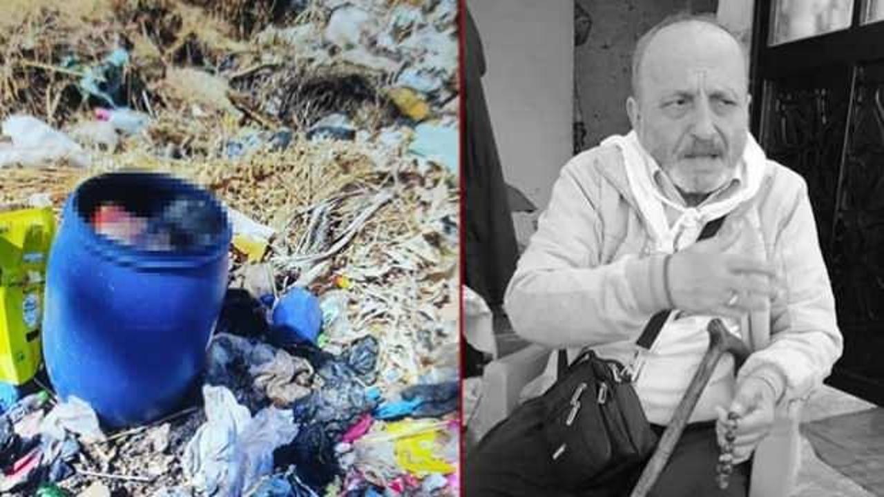 Babasının cesedini bidona koyarak çöpe atmıştı! Olayla ilgili yeni gelişme...